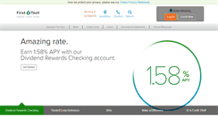 Desktop Screenshot of firsttechfed.com
